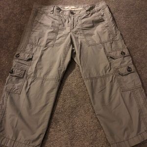 LOFT Cropped Cargo Pants